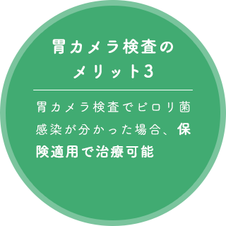 胃カメラ検査のメリット3