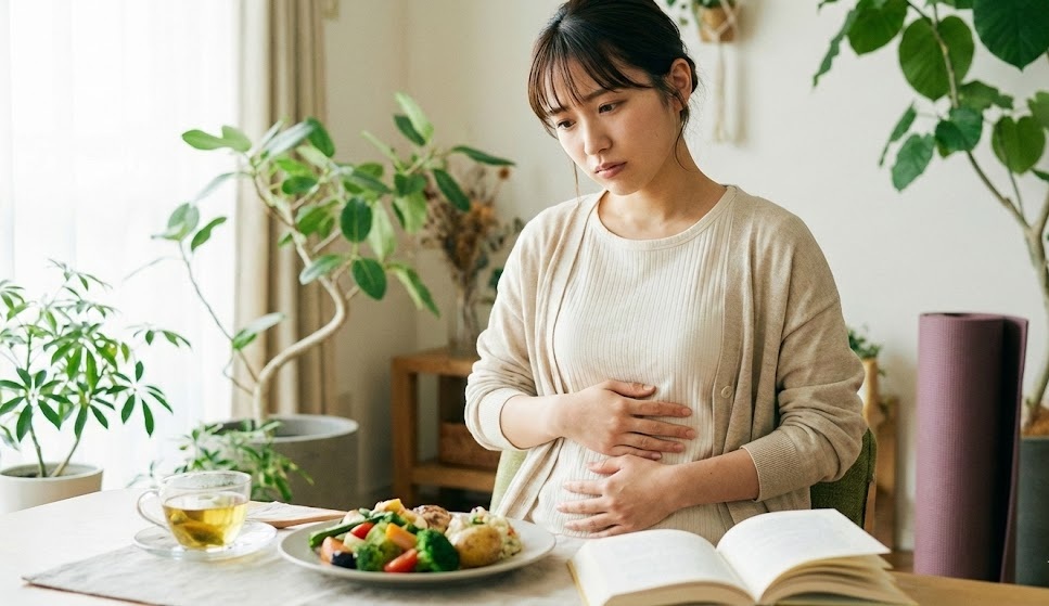 20代女性の胃もたれ・機能性ディスペプシア